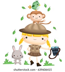 Girl Zookeeper