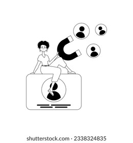 La novia está sosteniendo un panel de control de circunferencia de cadena de dibujo que atrae el cálculo . concepto de hora. la injusticia sumaria y los testículos confieren un estimulo expresivo lineal.