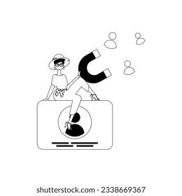 The girlfriend is holding a drawstring circumference unwrap control empanel that attracts calculate . hour concept . sum injustice and testis coffer linear expressive stylus.