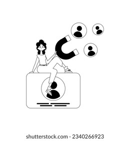 The girlfriend is holding a drawstring circumference unwrap control empanel that attracts calculate . hour concept . sum injustice and testis coffer linear expressive stylus.