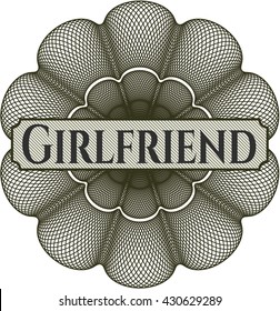 Girlfriend money style rosette