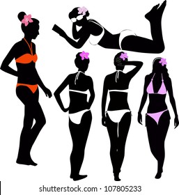 girls in bathing suits