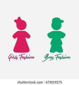 Girls/ Boys Fashion Signs