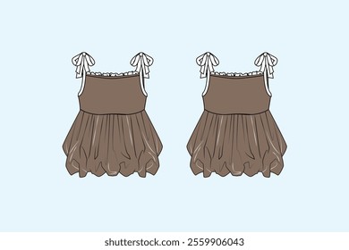 A girl's camisole is a sleeveless, lightweight, and often form-fitting garment, typically worn as an undergarment or as a standalone top. It is made from soft, breathable fabrics such as cotton, silk,