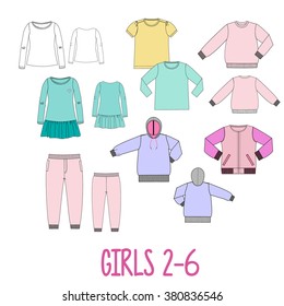 girls clothes set