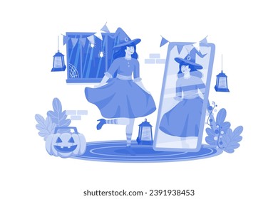 A Girl's Costumes For Halloween