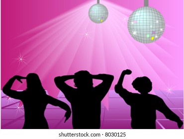girls in disco