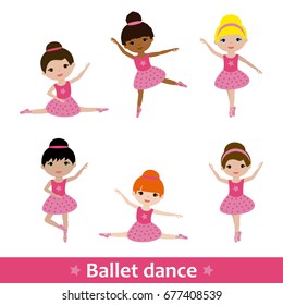 Girls doing ballet