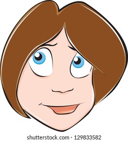Girl's face