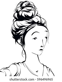 Girl's face