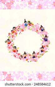 Girls Festival in Japan -The wreath of Girls festival in Japan-