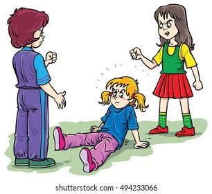 girls fighting