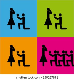 girls gifts | vector