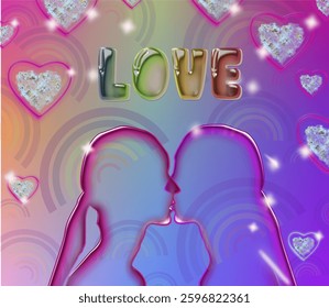 Girls graphic design. women loving. love illustration. Lgbtq+ graphic vector design. couple illustration.