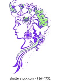 Girl's Head