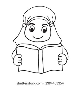 girls are learning to read the Quran