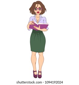 girls like to read and learn
