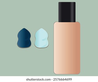 girls makeup product of foundation kit art