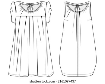 304 Nightie sketch Images, Stock Photos & Vectors | Shutterstock