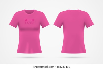 pink t shirt for girls