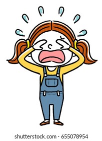 Girls: Sad, tears, crying