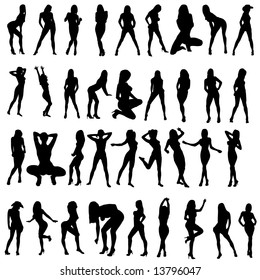 5,444 Silhouette girl on knees Images, Stock Photos & Vectors ...