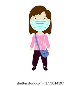 girls stay safe virus corona