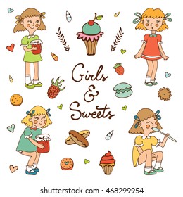 Girls and sweets