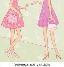 girls talking