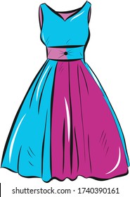 a girls traditional prom dress