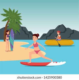 girls training healthy fitness exercise