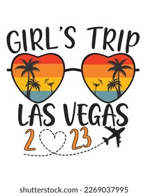 Girl's Trip 2023 T-Shirt Design