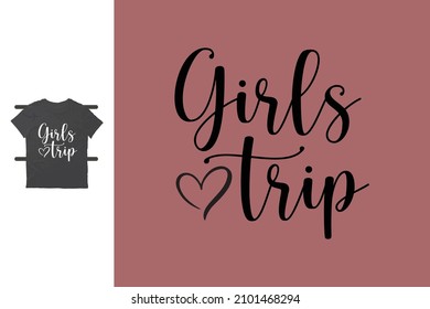 Girls Trip T Shirt Design