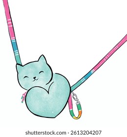 girls tshirt print design. bag graphic print design, cat, heart and more