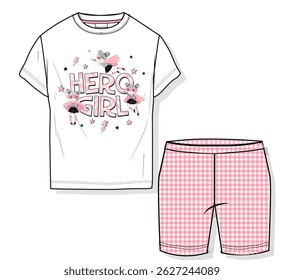 girls tshirt tights set design. fashion models, fashion patterns and more