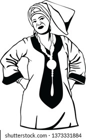 GIRLS VECTOR BLACK