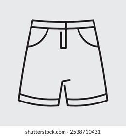 GIRLS AND WOMEN WEAR TROUSER JOGGER PANT FRONT AND BACK WITH SIDE TAPING FLAT SKETCH ILLUSTRATION VECTOR