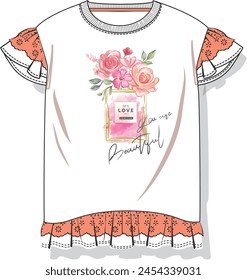 Girls' and young girls' clothing designs. printing patterns and more