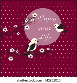girly card 