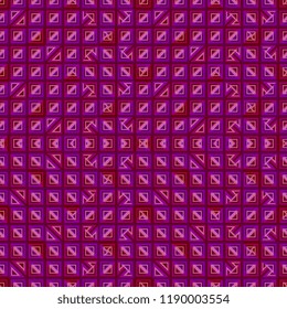 Girly geometric abstract seamless pattern multicolor background with pinky colors. Vector illustration for fashion wrapping and textile print.