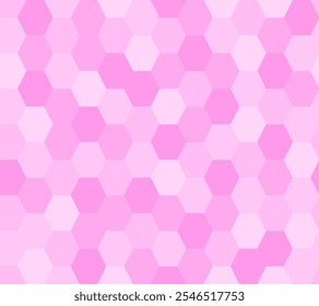 girly hexagonal seamless pattern background texture