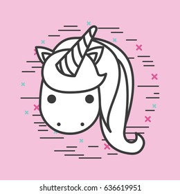girly icon over background image 