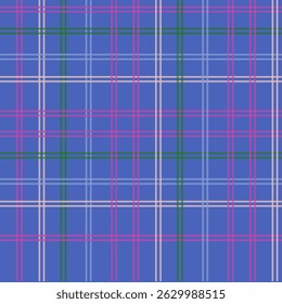 Girly pattern, purple blue green.
Pattern in textile design, fabric texture in vector, vector check plaid, abstract background, plaid checkered fabric pattern background.