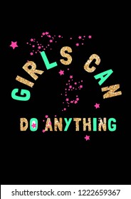 girs can do anything slogan 