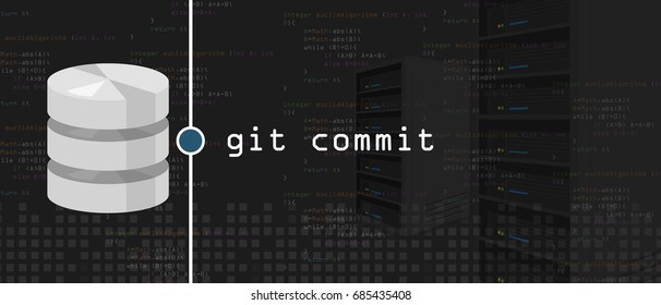 git commit programming coding server and database