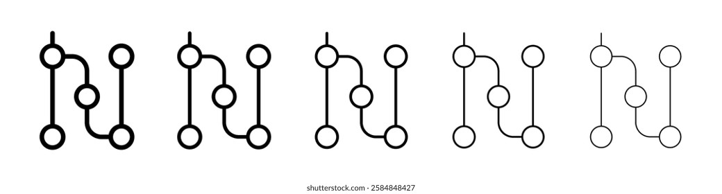 Gitnex icon Vector logo sign