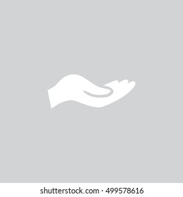 Give alms icon Flat.