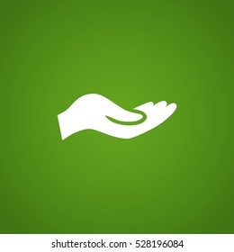 Give alms icon Flat.