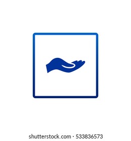 Give alms icon Flat.