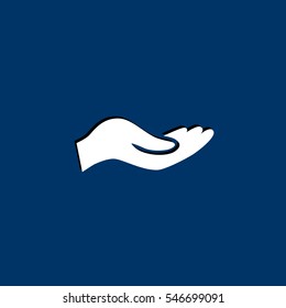 Give alms icon Flat.